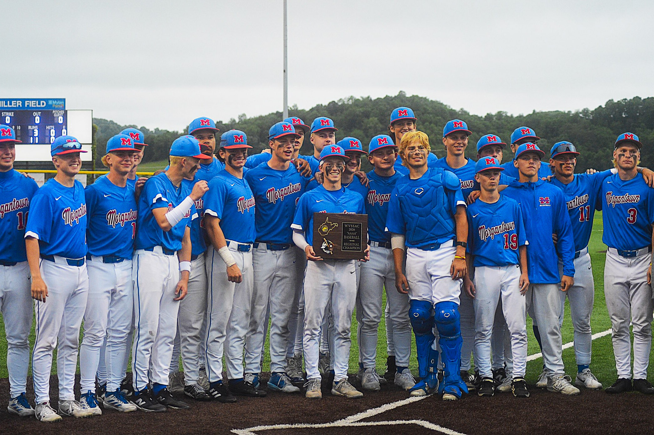 Morgantown baseball advances to 3rd straight state tournament with 11-3 victory over Spring Mills
